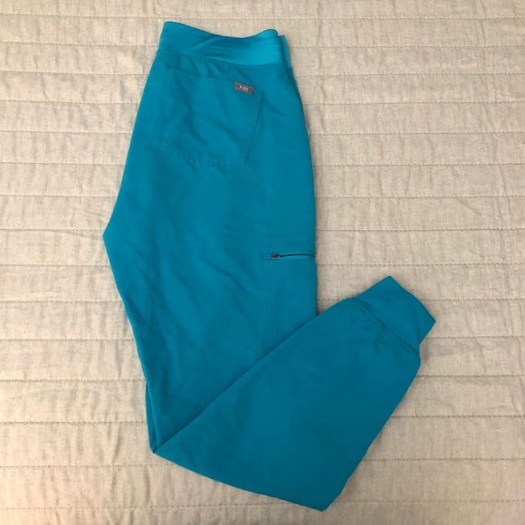 Figs Pants - 🚫 SOLD - Figs Teal Zamora Joggers- S